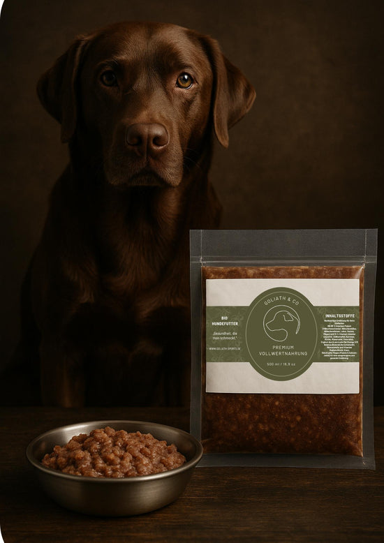 Natur Hundefutter - Hühnchen & Gemüse