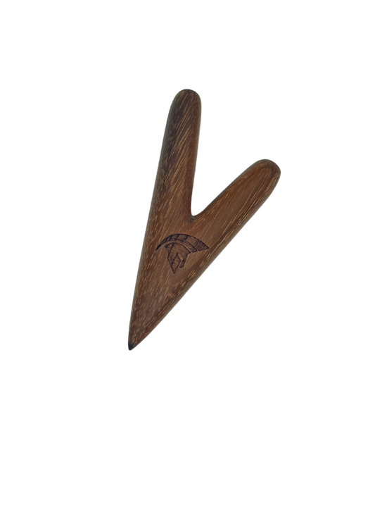 Eisen Holz Kuripe mit Goliath Logo
