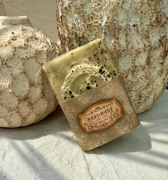 Naturseife Kaffee Luffa