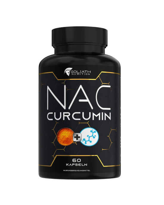 CURCUMIN NAC - Entzündungshemmend - Antioxidant - Verdauung - Leber - Herz - Immunsystem